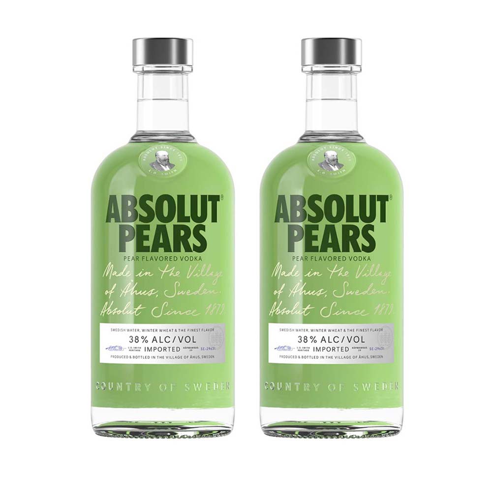 Pack Vodka ABSOLUT Pears Botella 700ml x 2un